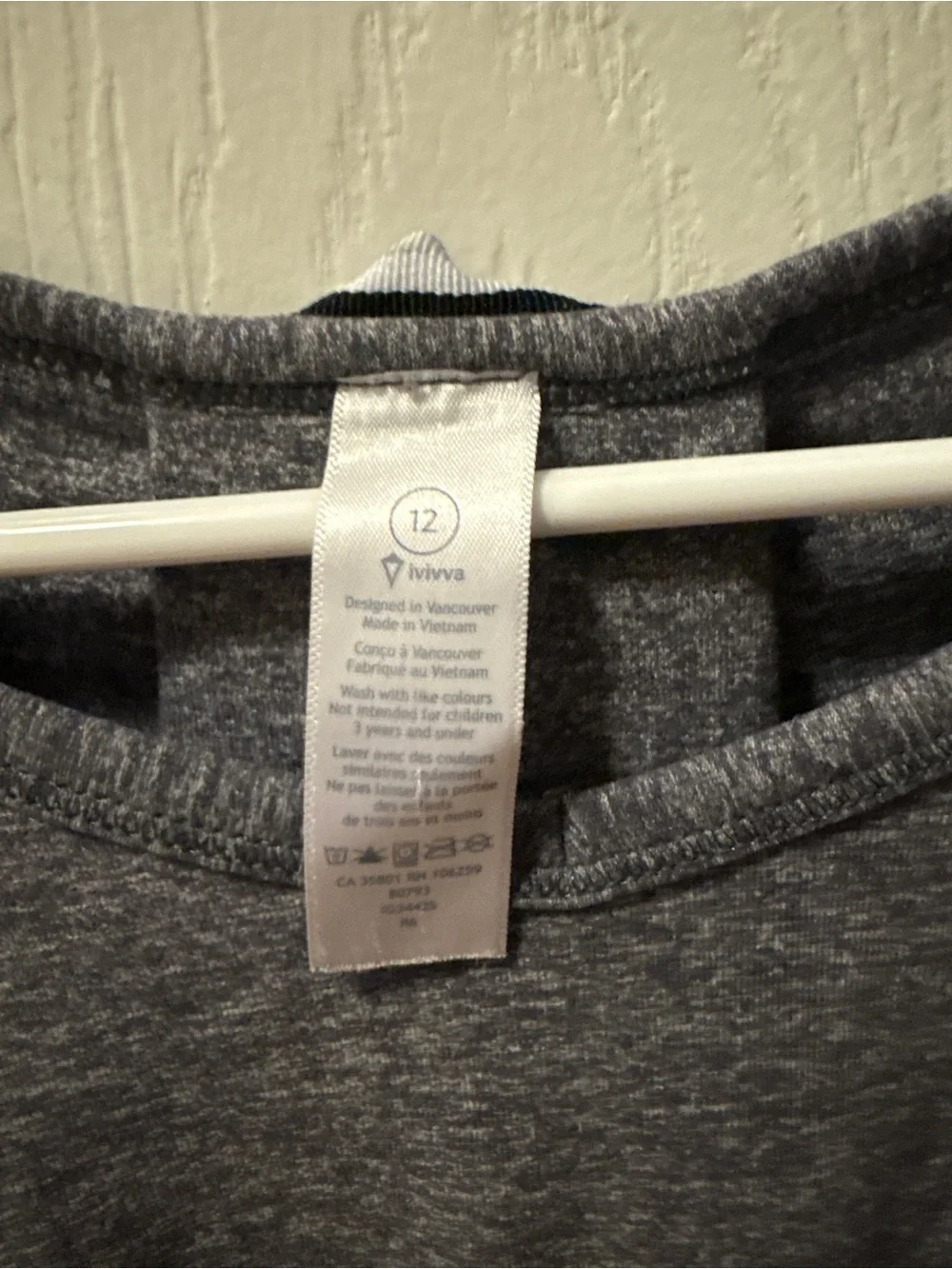 Ivivva Women's Long Sleeve Crewneck Top - Charcoal